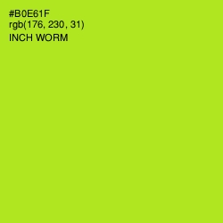 #B0E61F - Inch Worm Color Image