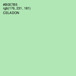 #B0E7B5 - Celadon Color Image