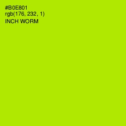 #B0E801 - Inch Worm Color Image
