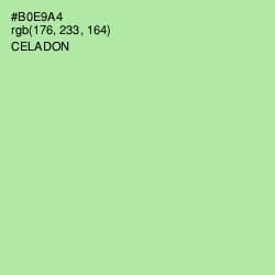 #B0E9A4 - Celadon Color Image