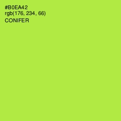 #B0EA42 - Conifer Color Image