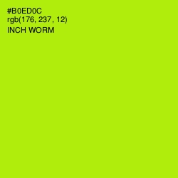 #B0ED0C - Inch Worm Color Image