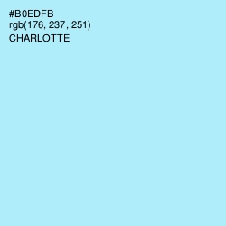 #B0EDFB - Charlotte Color Image