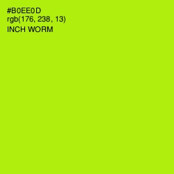 #B0EE0D - Inch Worm Color Image