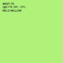 #B0F179 - Wild Willow Color Image