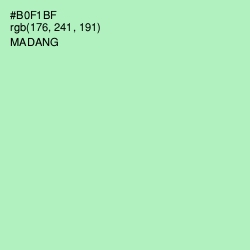 #B0F1BF - Madang Color Image
