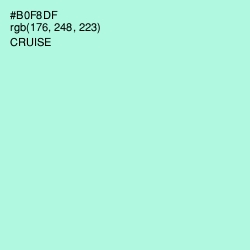 #B0F8DF - Cruise Color Image