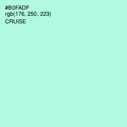 #B0FADF - Cruise Color Image