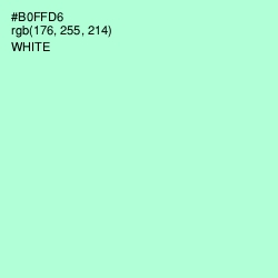 #B0FFD6 - Magic Mint Color Image