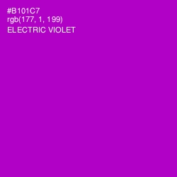 #B101C7 - Electric Violet Color Image