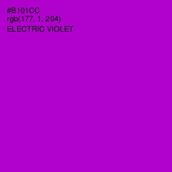 #B101CC - Electric Violet Color Image