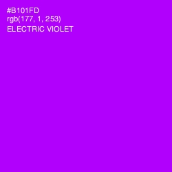 #B101FD - Electric Violet Color Image