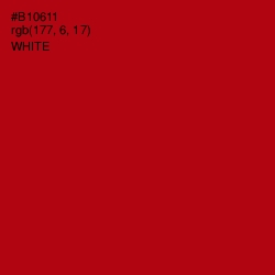 #B10611 - Bright Red Color Image