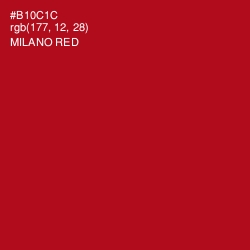 #B10C1C - Milano Red Color Image