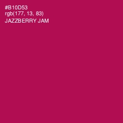 #B10D53 - Jazzberry Jam Color Image