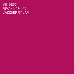 #B10E5C - Jazzberry Jam Color Image