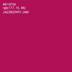 #B10F56 - Jazzberry Jam Color Image