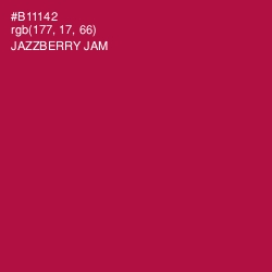 #B11142 - Jazzberry Jam Color Image