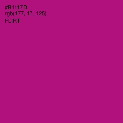 #B1117D - Flirt Color Image