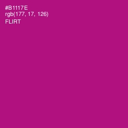 #B1117E - Flirt Color Image