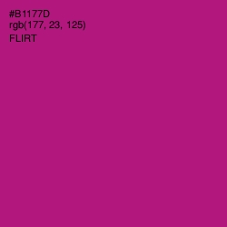 #B1177D - Flirt Color Image