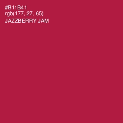 #B11B41 - Jazzberry Jam Color Image