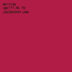 #B11C46 - Jazzberry Jam Color Image