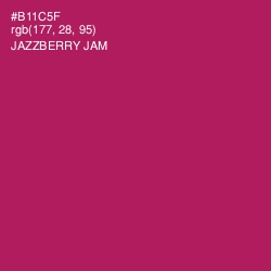 #B11C5F - Jazzberry Jam Color Image