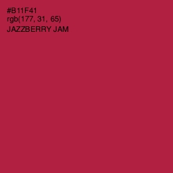 #B11F41 - Jazzberry Jam Color Image