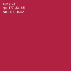 #B12141 - Night Shadz Color Image