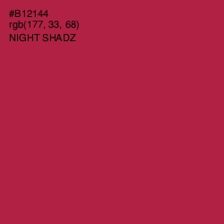 #B12144 - Night Shadz Color Image