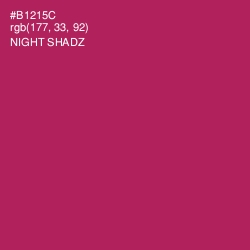 #B1215C - Night Shadz Color Image