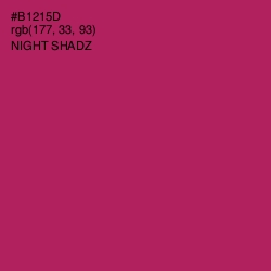 #B1215D - Night Shadz Color Image