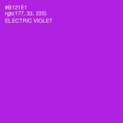 #B121E1 - Electric Violet Color Image