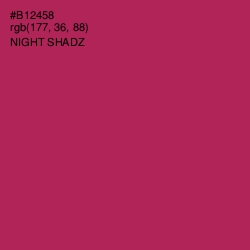 #B12458 - Night Shadz Color Image