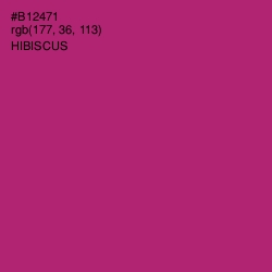 #B12471 - Hibiscus Color Image