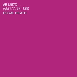 #B1257D - Royal Heath Color Image