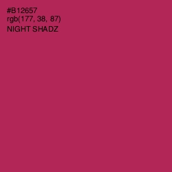 #B12657 - Night Shadz Color Image