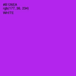 #B126EA - Electric Violet Color Image