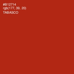 #B12714 - Tabasco Color Image