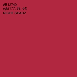 #B12740 - Night Shadz Color Image