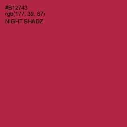 #B12743 - Night Shadz Color Image