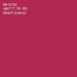 #B12750 - Night Shadz Color Image