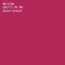 #B12758 - Night Shadz Color Image