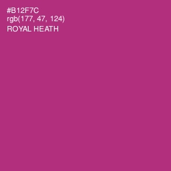 #B12F7C - Royal Heath Color Image