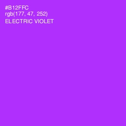 #B12FFC - Electric Violet Color Image