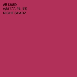 #B13059 - Night Shadz Color Image