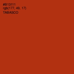 #B13111 - Tabasco Color Image