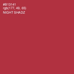 #B13141 - Night Shadz Color Image
