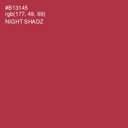 #B13145 - Night Shadz Color Image